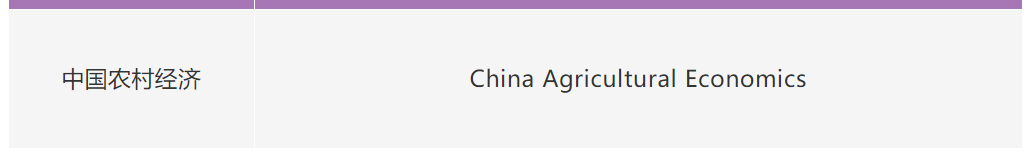 Cabells,中文期刊,中文管理学期刊,管理学,查尔斯沃思,管理学期刊排名